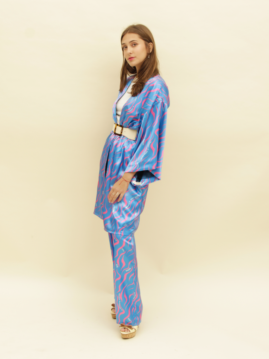 Set Kimono y Pantalón Fluye