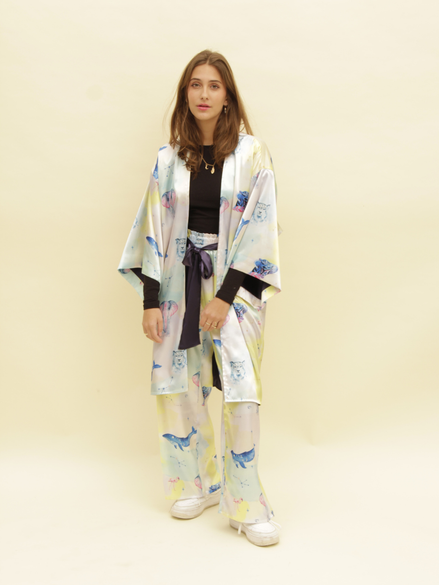 Set Kimono y Pantalón Tótem